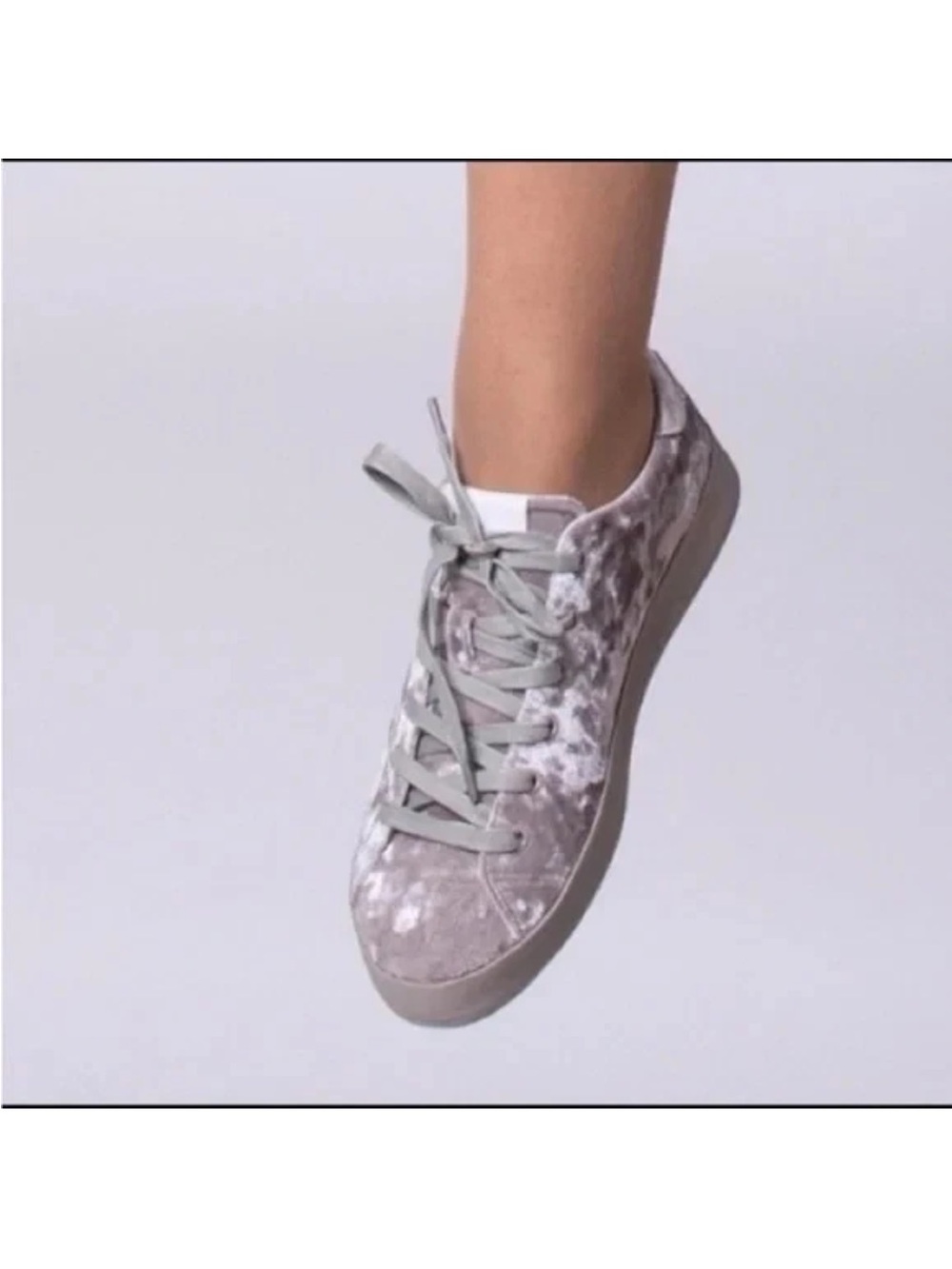 Rag & bone velveteen sneakers new in box msrp $325 sz 6.5 m